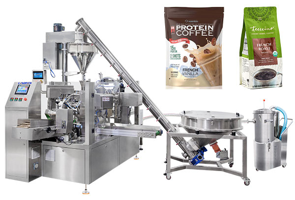 Automatische vorgefertigte Beutelverpackungsmaschine für Kaffeepulver