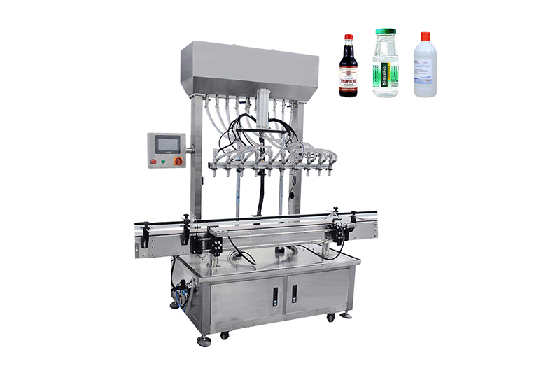 Automatic Gravity Flow Beverage Juice Liquid Filling Machine