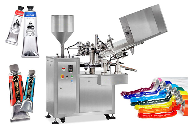 Automatic Paint Aluminium Soft Tube Filling Machine