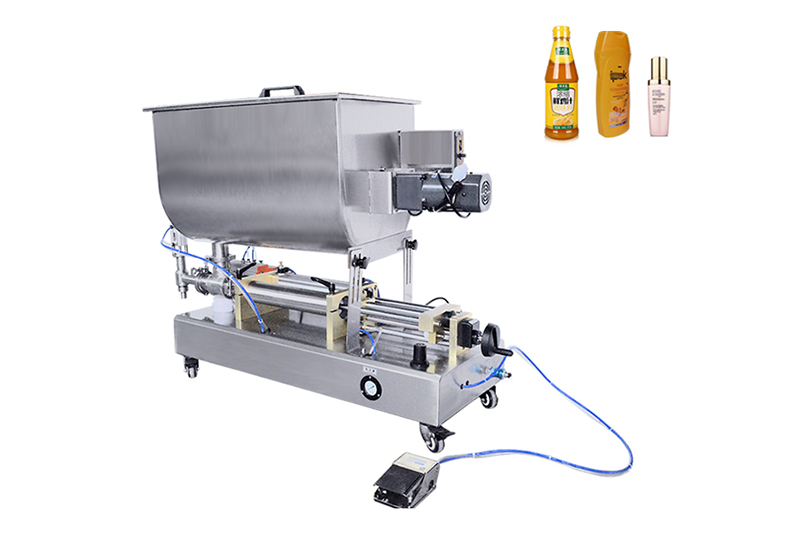 Semi Automatic Pneumatic Paste Filling Machine