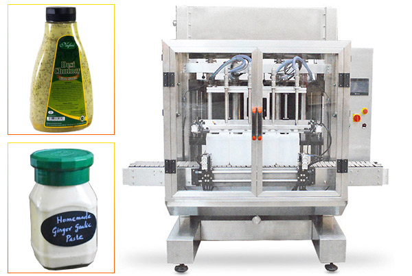 آلة تعبئة السوائل والمعجون الأوتوماتيكية