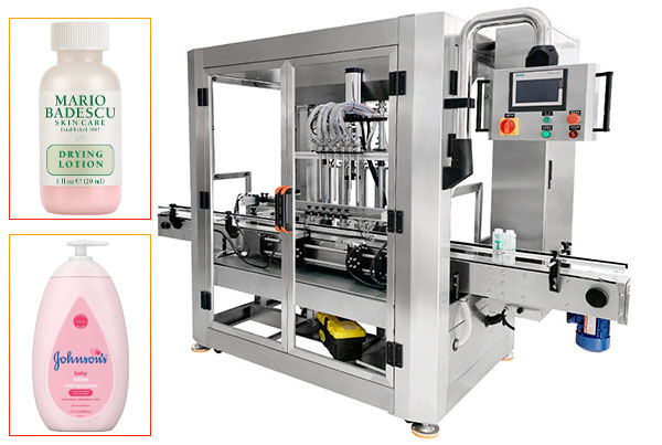 Automatische Kolbenservo-Cremelotion-Flaschenfüllmaschine